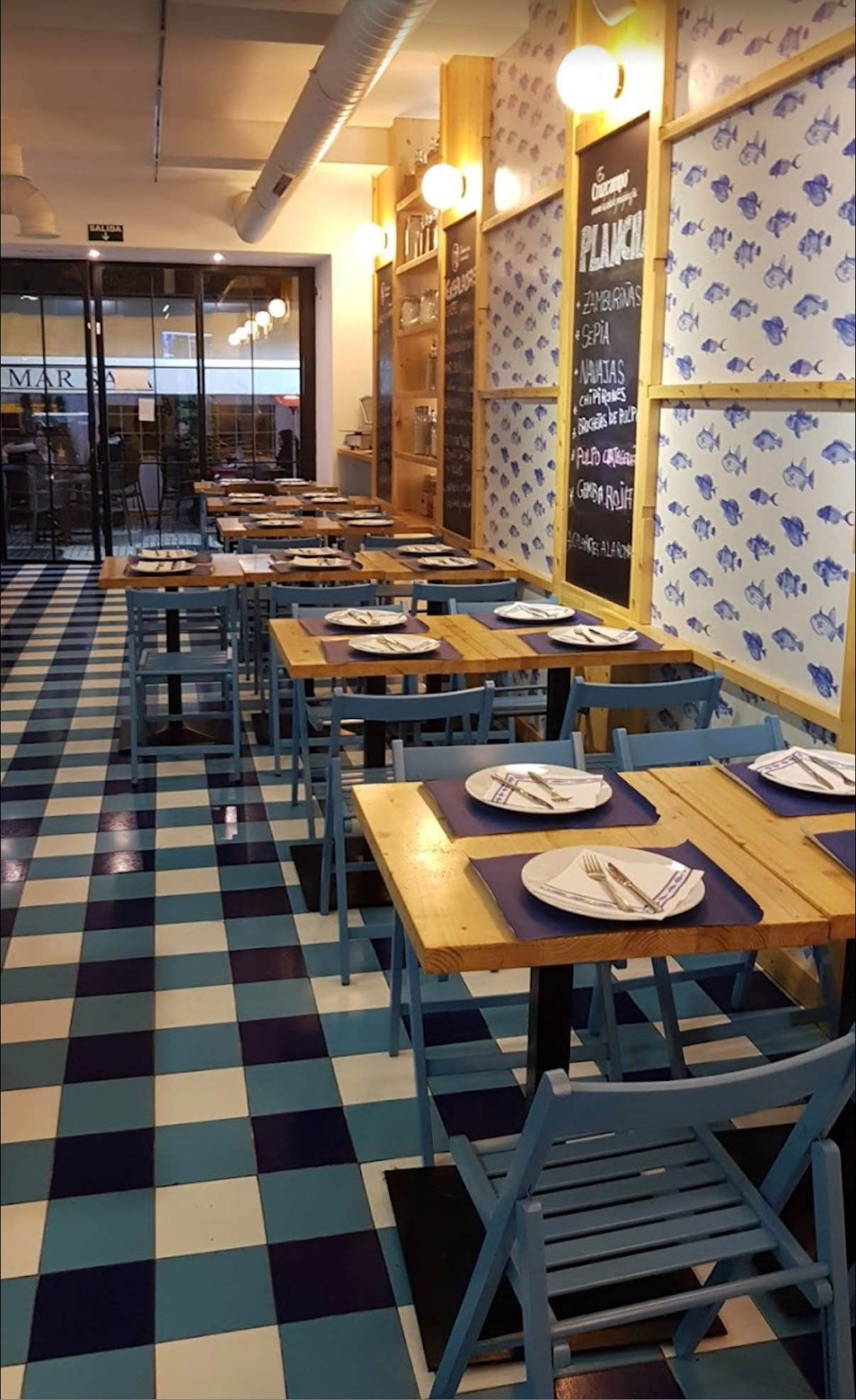 Comedor mediterráneo de La Mar Salá en Cartagena